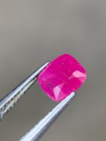 Afghan Faceted Ruby (1.04 ct) – Balanced Size with Strong Depth and Elegant Presence - Image 6