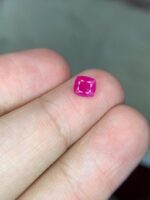 Afghan Faceted Ruby (1.04 ct) – Balanced Size with Strong Depth and Elegant Presence - Image 7
