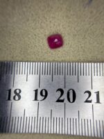 Afghan Faceted Ruby (1.04 ct) – Balanced Size with Strong Depth and Elegant Presence - Image 8