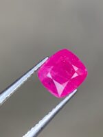 Afghan Faceted Ruby (1.04 ct) – Balanced Size with Strong Depth and Elegant Presence - Image 9