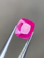 Afghan Faceted Ruby (1.04 ct) – Balanced Size with Strong Depth and Elegant Presence - Image 10