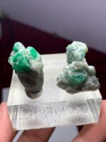 77.20ct Swat Emerald Specimen Lot – Natural Uncut Crystals (28x15x12mm Avg.) - Image 8
