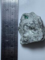 316.85ct Emerald Specimen from Swat – Large Natural Green Crystal (45x37x24mm) - Image 3