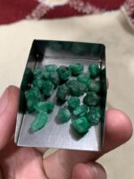 58.60 Ct Swat Emerald Rough Lot – Natural Green Gems Straight from the Mines - Image 2