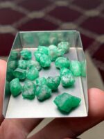 58.60 Ct Swat Emerald Rough Lot – Natural Green Gems Straight from the Mines - Image 7