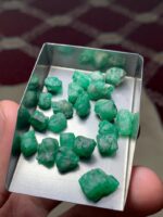 58.60 Ct Swat Emerald Rough Lot – Natural Green Gems Straight from the Mines - Image 12