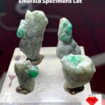 102.15ct Swat Emerald Specimen Lot (24x16x9mm): Natural Green Crystals from Pakistan’s Gemstone Valley