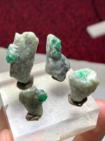 102.15ct Swat Emerald Specimen Lot (24x16x9mm): Natural Green Crystals from Pakistan’s Gemstone Valley - Image 2