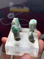 102.15ct Swat Emerald Specimen Lot (24x16x9mm): Natural Green Crystals from Pakistan’s Gemstone Valley - Image 5