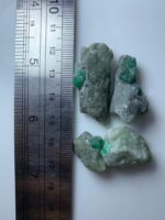 102.15ct Swat Emerald Specimen Lot (24x16x9mm): Natural Green Crystals from Pakistan’s Gemstone Valley - Image 8