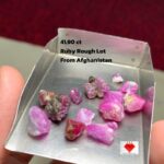 41.90ct Natural Ruby Rough Lot – Afghanistan | 11.52 x 9.62 x 8.08 mm