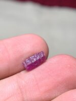 3.505 ct African Ruby Crystal (10.34 × 5.34 × 4.95 mm) – Natural Red Corundum in Raw Form - Image 4
