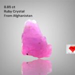 Rare 8.85 Carat Ruby from Afghanistan – Raw and Untreated