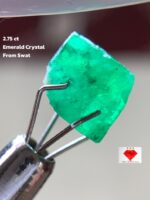 2.75 ct Swat Emerald Crystal — The Mountain Green of Exceptional Depth