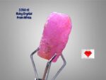 Elegant 3.35ct African Ruby Crystal – A Natural Masterpiece