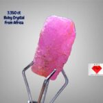 Elegant 3.35ct African Ruby Crystal – A Natural Masterpiece