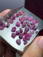 35.80ct Ruby Rough Lot from Afghanistan: Raw Beauty in Every Stone - Image 8