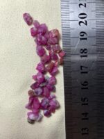 35.80ct Ruby Rough Lot from Afghanistan: Raw Beauty in Every Stone - Image 9