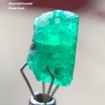 Elegant 4.01 Carat Swat Emerald Crystal: Compact Beauty with Natural Charm