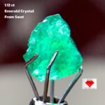 1.12 ct Swat Emerald Crystal — Bright Green Brilliance from the Valley of Gems