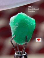 The Regal Depth of a 4.60 Carat Swat Emerald Crystal