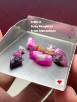 Untouched Beauty: 31.80 Carat Afghan Ruby Rough Lot