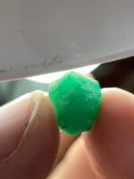 The Regal Depth of a 4.60 Carat Swat Emerald Crystal - Image 4