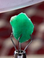 The Regal Depth of a 4.60 Carat Swat Emerald Crystal - Image 8