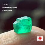 1.47 Carat Emerald Crystal from Swat — A Natural Spark of Green Perfection