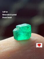 1.47 Carat Emerald Crystal from Swat — A Natural Spark of Green Perfection
