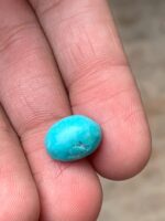 Afghan Turquoise Cabochon – 5.75 Carats of Natural Beauty - Image 3
