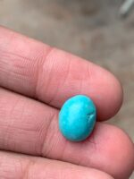 Afghan Turquoise Cabochon – 5.75 Carats of Natural Beauty - Image 4