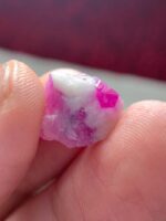 8.05ct Natural Red Ruby Crystal – Untreated Gemstone Specimen - Image 2