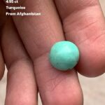 Afghan Turquoise Cabochon – 4.95 ct of Natural Charm
