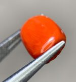 3.35ct Natural Coral Gemstone: Vibrant Jewelry Stone (11.92mm) - Image 3
