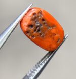3.35ct Natural Coral Gemstone: Vibrant Jewelry Stone (11.92mm) - Image 4
