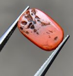3.35ct Natural Coral Gemstone: Vibrant Jewelry Stone (11.92mm) - Image 5