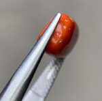 3.35ct Natural Coral Gemstone: Vibrant Jewelry Stone (11.92mm) - Image 7