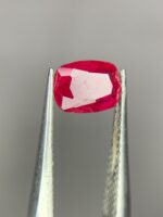 0.625ct Afghan Faceted Ruby – Natural Red Gemstone (6.36 x 4.66 x 2.13mm) - Image 3