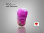 The 10.30 ct Afghan Ruby Specimen: A Gemstone of Timeless Beauty