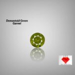 Rare 0.970 ct Demantoid Green Garnet from Khuzdar, Balochistan