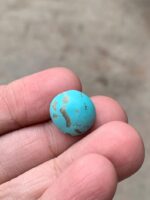 8.35 ct Afghan Turquoise Cabochon: Small Gem, Big Character - Image 2