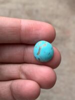 8.35 ct Afghan Turquoise Cabochon: Small Gem, Big Character - Image 4