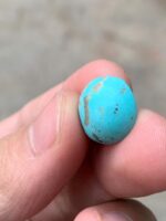 8.35 ct Afghan Turquoise Cabochon: Small Gem, Big Character - Image 9