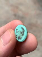 Elegant and Earthy — 7.90 ct Afghan Turquoise Cabochon - Image 7