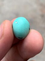 Elegant and Earthy — 7.90 ct Afghan Turquoise Cabochon - Image 10