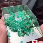 A New Gem Discovery: 29ct Panjshir Emerald Rough Lot