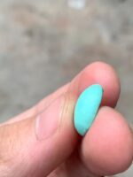 Sleek and Striking: 4.80 ct Afghan Turquoise Cabochon - Image 6