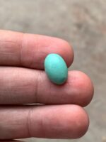Sleek and Striking: 4.80 ct Afghan Turquoise Cabochon - Image 8