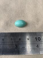 Sleek and Striking: 4.80 ct Afghan Turquoise Cabochon - Image 11